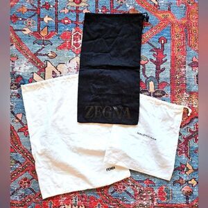 Designer Dust Bags - Fendi, Zegna+ Balenciaga